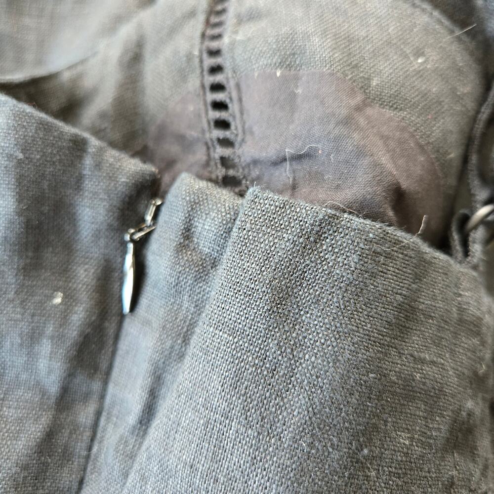 Madewell Sleeveless Wide-Leg Jumpsuit in 100% Linen Size 4 NWT - Picture 8 of 12